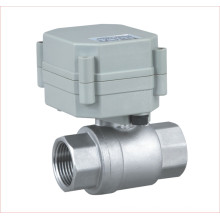 Dn15 1/2′′ 2-Way DC5V Stainless Steel Ball Valve Motorized Control Valve for Drinking Water